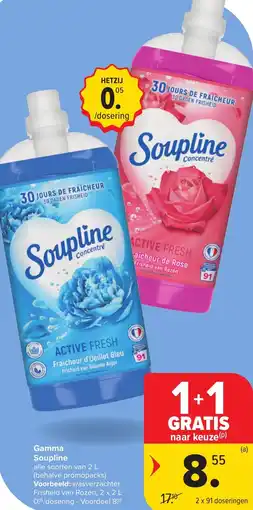 Hyper Carrefour Soupline gamma aanbieding