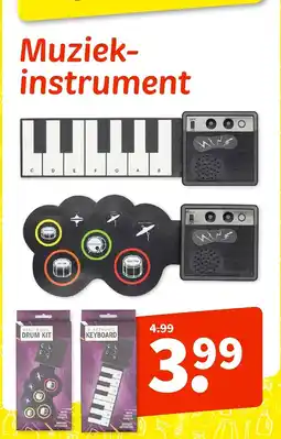 Wibra Muziek instrument aanbieding