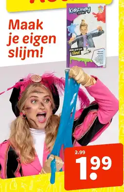 Wibra Maak je eigen slijm aanbieding