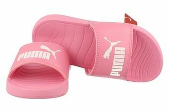 Berca Shoes Puma Badslipper Meisjes Popct 20 Ps - Roze aanbieding