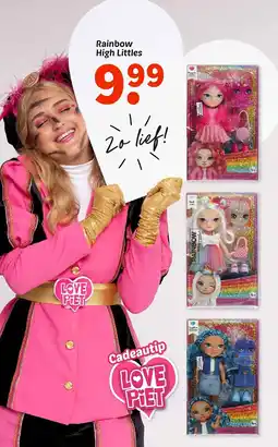 Wibra Rainbow high littles aanbieding