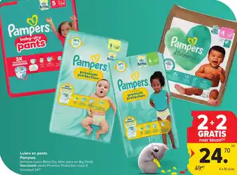 Hyper Carrefour Pampers Luiers en pants Pampers aanbieding