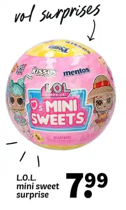 Wibra L.o.l. mini sweet surprise aanbieding