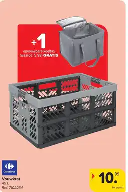 Hyper Carrefour Vouwkrat aanbieding