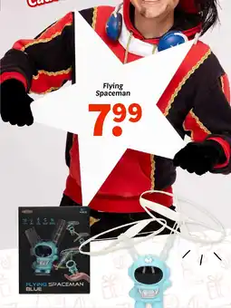 Wibra Flying spaceman aanbieding