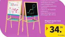 Hyper Carrefour Magisch houten bord aanbieding