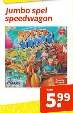 Wibra Jumbo spel speedwagon aanbieding