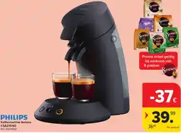 Hyper Carrefour Philips Koffiemachine Senseo CSA210/60 aanbieding