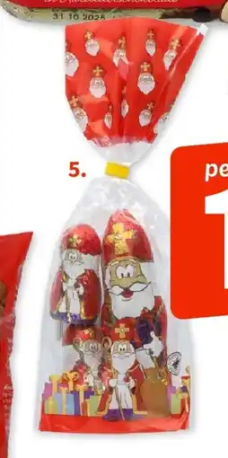 Wibra Sint mixzak chocolade aanbieding