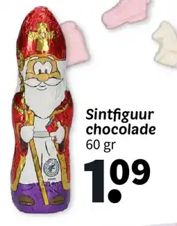 Wibra Sintfiguur chocolade aanbieding