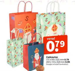 Wibra Cadeautas aanbieding