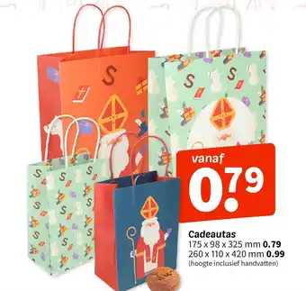 Wibra Cadeautas aanbieding