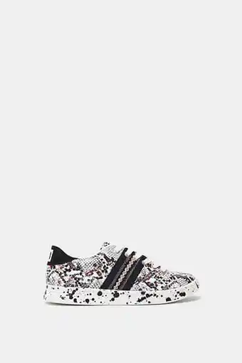 Desigual Sneakers in slangenleerlook - BLACK - 39 aanbieding