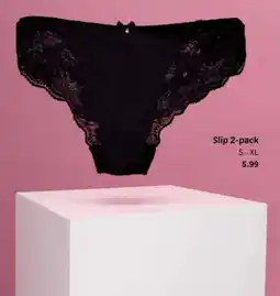 Wibra Slip 2-pack aanbieding