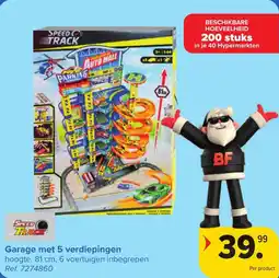 Hyper Carrefour Garage met 5 verdiepingen aanbieding