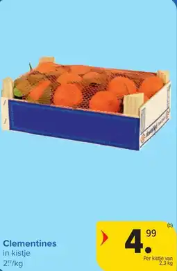 Hyper Carrefour Clementines aanbieding
