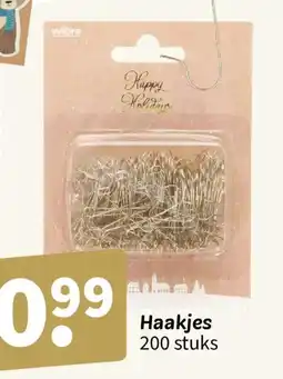 Wibra Haakjes aanbieding