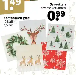 Wibra Servetten aanbieding