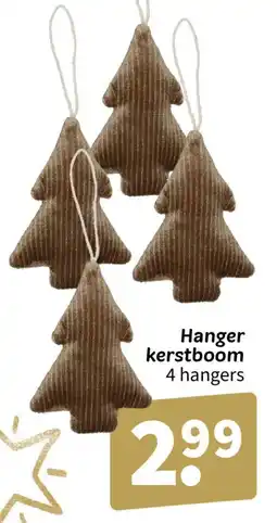Wibra Hanger kerstboom aanbieding