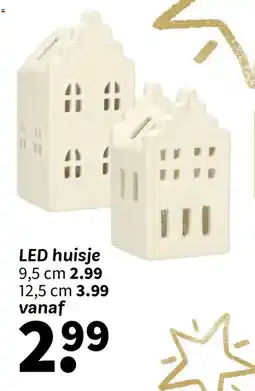 Wibra Led huisje aanbieding