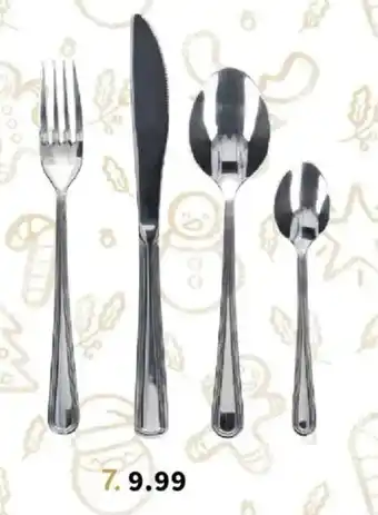 Wibra Bestekset rvs aanbieding