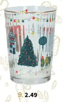 Wibra Drinkglas aanbieding