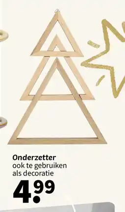 Wibra Onderzetter aanbieding