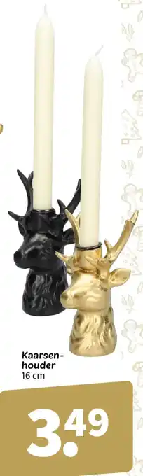 Wibra Kaarsen houder aanbieding