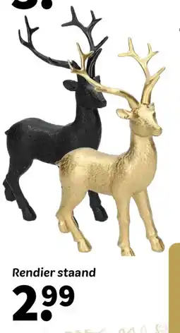 Wibra Rendier staand aanbieding