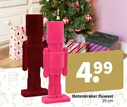 Wibra Notenkraker fluweel aanbieding