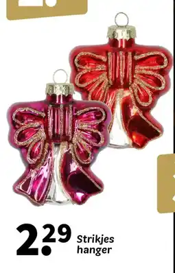 Wibra Strikjes hanger aanbieding