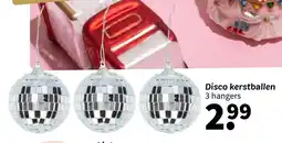Wibra Disco kerstballen aanbieding