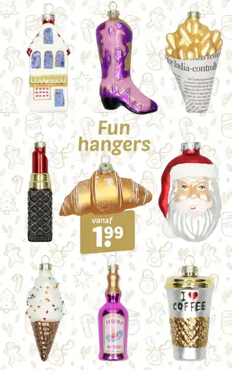 Wibra Fun hangers aanbieding