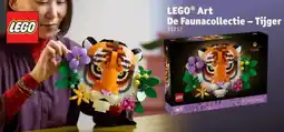 Kruidvat LEGO Art De Faunacollectie Tijger aanbieding