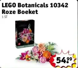 Kruidvat LEGO Botanicals 10342 Roze Boeket aanbieding