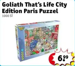 Kruidvat Goliath That's Life City Edition Paris Puzzel aanbieding