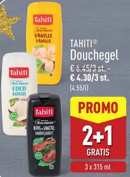 ALDI Tahiti Douchegel aanbieding