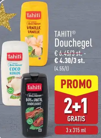 ALDI Tahiti Douchegel aanbieding