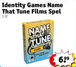 Kruidvat Identity Games Name That Tune Films Spel aanbieding