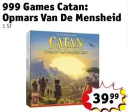 Kruidvat 999 Games Catan: Opmars Van De Mensheid aanbieding