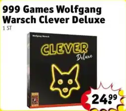 Kruidvat 999 Games Wolfgang Warsch Clever Deluxe aanbieding