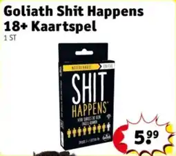 Kruidvat Goliath Shit Happens aanbieding