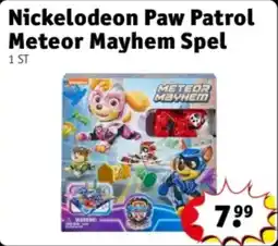 Kruidvat Nickelodeon Paw Patrol Meteor Mayhem Spel aanbieding