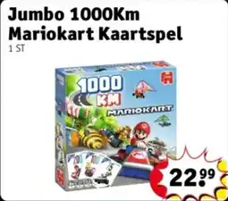 Kruidvat Jumbo 1000Km Mariokart Kaartspel aanbieding