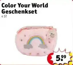 Kruidvat Color Your World Geschenkset aanbieding