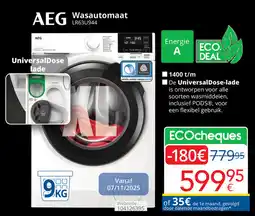 Eldi AEG Wasautomaat aanbieding