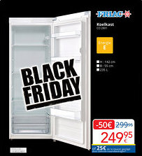 Eldi Friac Koelkast CO 2801 aanbieding