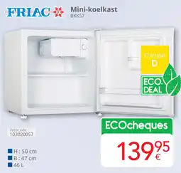 Eldi Friac Mini-Koelkast aanbieding