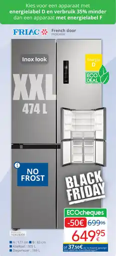 Eldi Friac French Door aanbieding