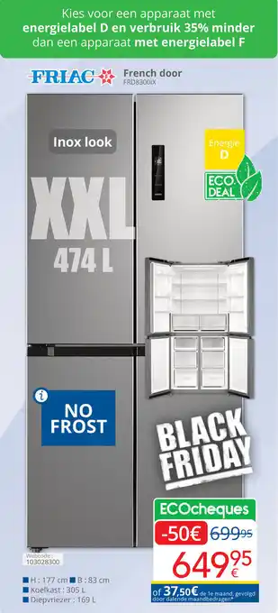 Eldi Friac French Door aanbieding
